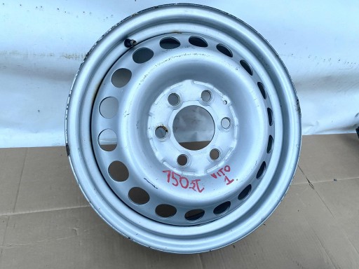 Mercedes VITO 96- disc STALOWA SREBRNA 5.5Jx16H2