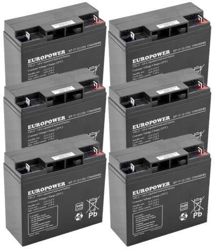 Батарейки tbc70, комплект батарей для ибп apc eton powerwalker 6x ep 17-12