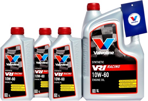 Valvoline VR1 Racing 10W60 8L API SL ACEA A3/B4 масло НОВЕ СВІЖЕ - 2024