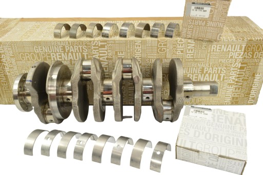 122013973R - Коленвал + підшипники 2.3 dci 2.3 cdti master iii movano b оригінал