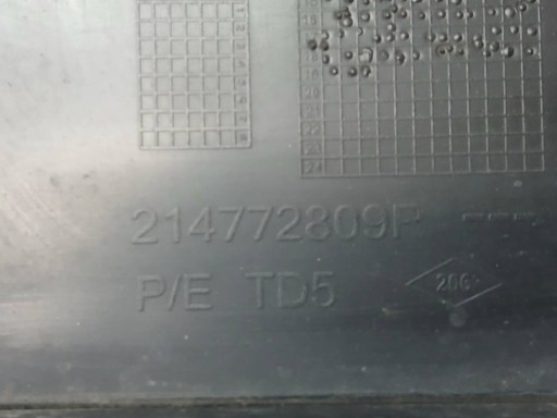 zaštita ispod branik prednji prednji dio Renault Trafic III (X82) 214772809R