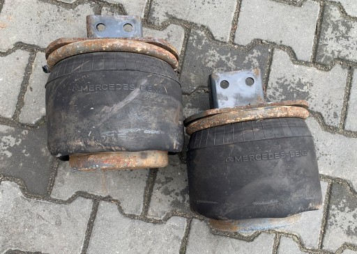 6127N - Actros mp4 пневмоподушка задней подвески mega