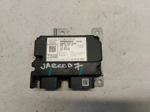 Cherry Jaecoo 7 PHEV 2025r Module Unité de contrôle Airbag Airbag 407000568AA