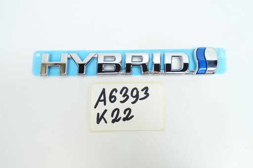 75374-12040 - ЕМБЛЕМА ЛОГОТИПУ КРИЛА ЛІВА TOYOTA AURIS II HYBRID