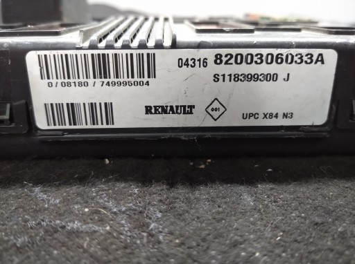 8200306033A - Scenic ii megane ii upc модуль x84 n3