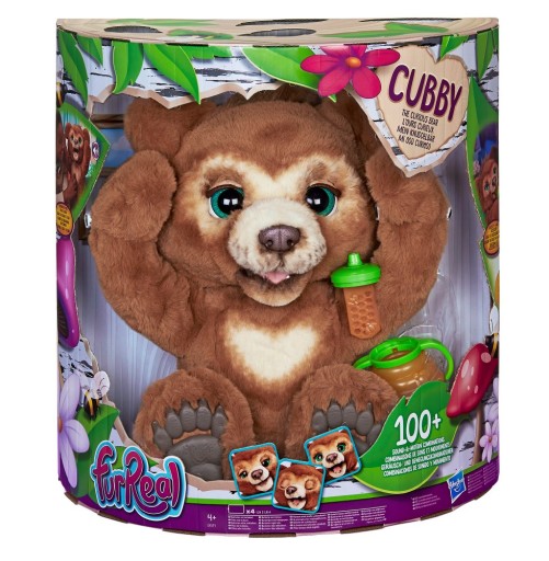 Інтерактивний ведмедик Hasbro furReal Cubby The Curious Bear 35 см
