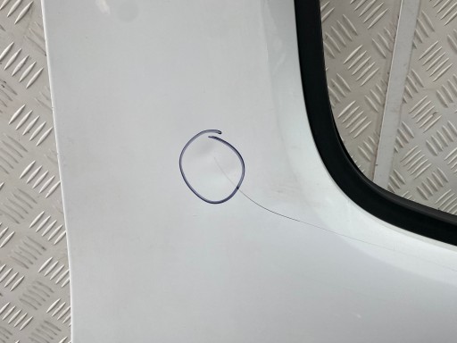 FORD TRANSIT MK8 13-25 door front right complete front FROZEN WHITE OE