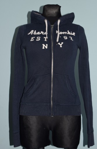 Abercrombie & Fitch rozpianana bluza z kapturem r.S