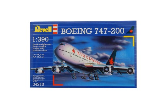 A8239 Model lietadla pre lepenie Boeing 747
