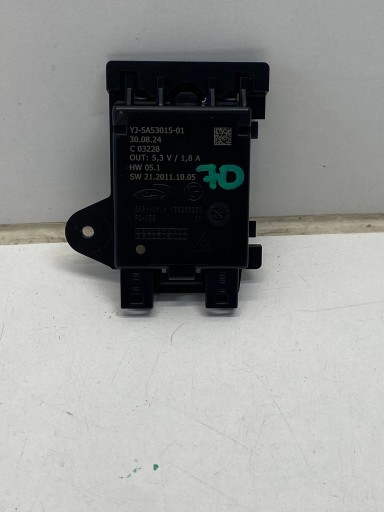 x5A53015 - Модуль контроллера внешнего освещения bmw i5 g60 5a53015