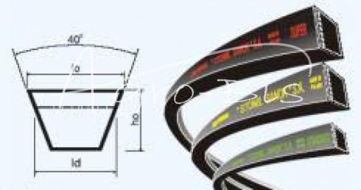 Ремень HDM 2920 702509