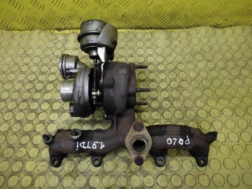 VW POLO IV 1.9 TDI Turbolader 038253016