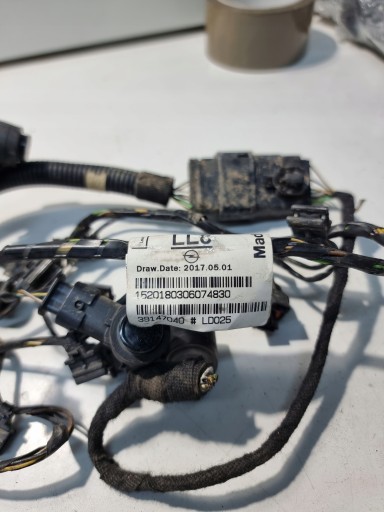 OPEL ASTRA K Kabelbaum kabelbaum kabelsatz CZUJNIKOW PDC heck