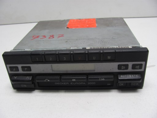 Mercedes W124 Радіоплеєр Becker Europa 2000 BE 1100 B +код