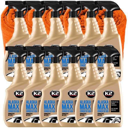K2 ALASKA MAX РОЗМОРИВАЛЬНИК ВІКОН 12 ШТ! СИЛЬНИЙ, ЕФЕКТИВНИЙ ПРЕПАРАТ