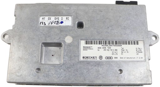 AUDI A6 C6 Bedienteil modul der Navigation modul MMI 4E0035729 4F0910729Q