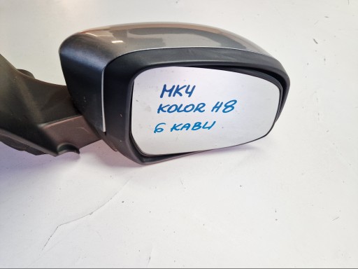 FORD MONDEO MK4 mirror right PODSWIETLANE CALE nice 6 vertical colour H8