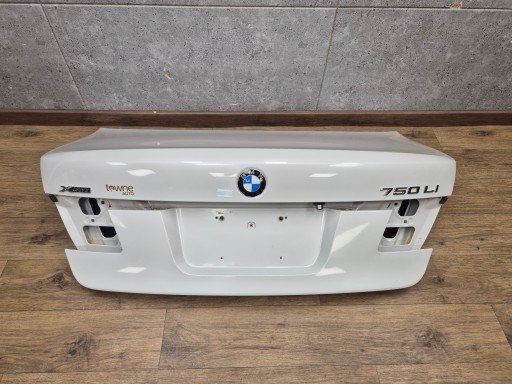 BMW 7 F01 F02 750 rear trunk door boot cover rear part A96 MINERALWEISS