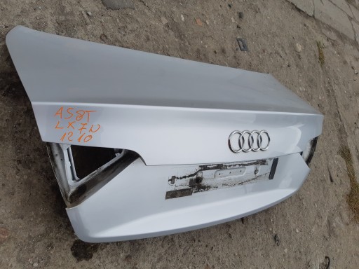 AUDI A5 8T 3D COUPE kapota záď zadní kryt kufru LX7W
