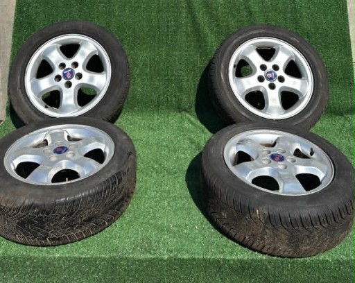 wheels SAAB 16 6,5J 16 ET49 5x112 discs aluminium disc tyres winter 22r
