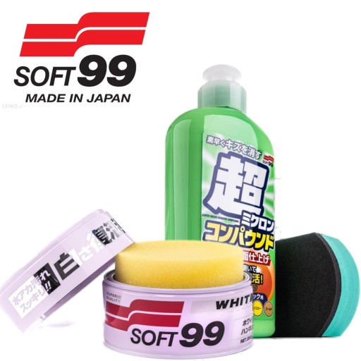 Soft99 Белый Мягкий Воск Micro Liquid Compound Light