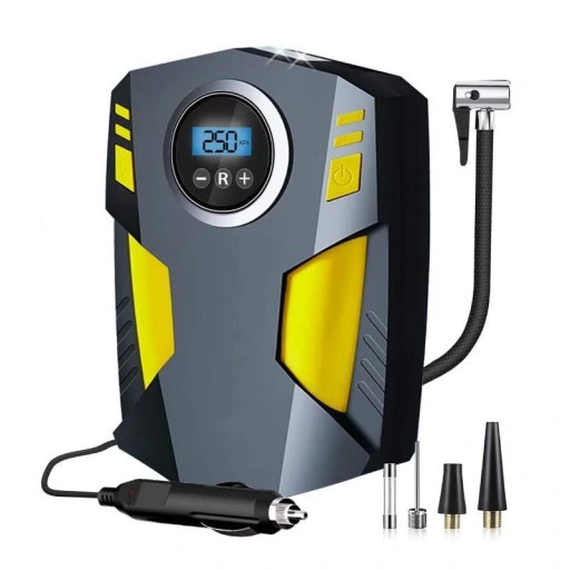 Автомобильный компрессор 12V LED насос компрессор