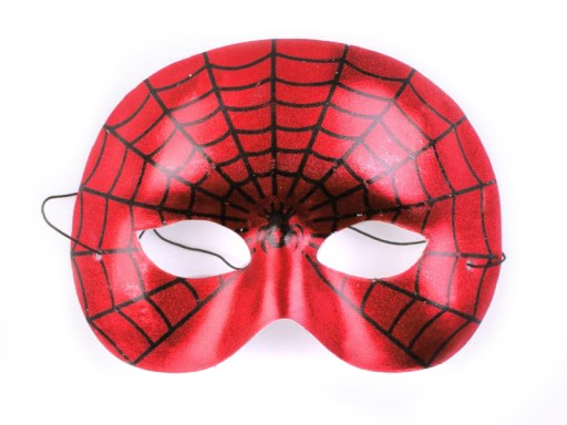 МАСКА СУПЕРГЕРОЯ НАБІР КАПЕТА ЧЕРВОНА 2 шт