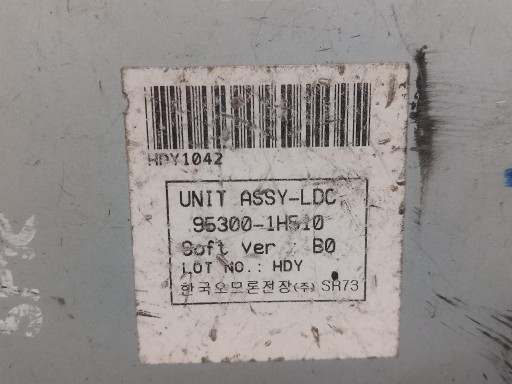 Centralina modulo UNIT ASSY - LDC KIA CEED e LIFT 95300-1H510 09-12