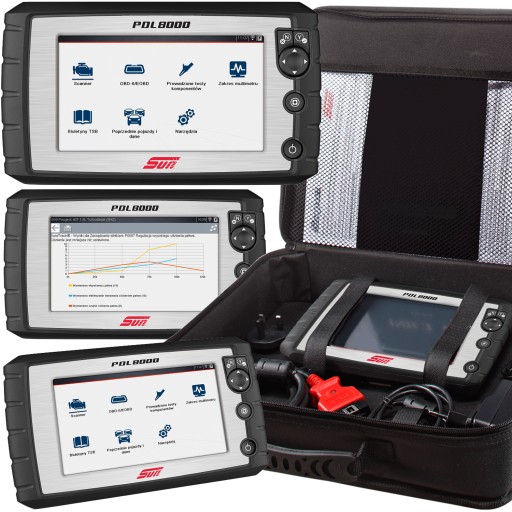 ДИАГНОСТИЧЕСКИЙ ТЕСТЕР SUN PDL 8000 SNAP ON