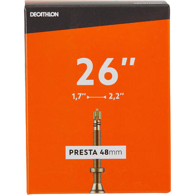 Dętka Rowerowa 26x1,7/2,2 Z Wentylem Presta 48 MM