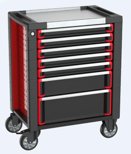 ВІЗОК МАЙСТЕРНІ ІНСТРУМЕНТУ З 7 ПОРОЖНИСТИМИ ЯЩИКАМИ