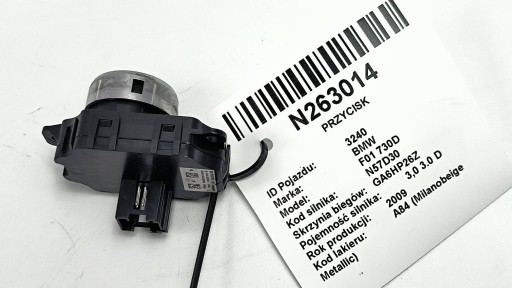 Bouton START STOP 9197291 BMW F01 730D