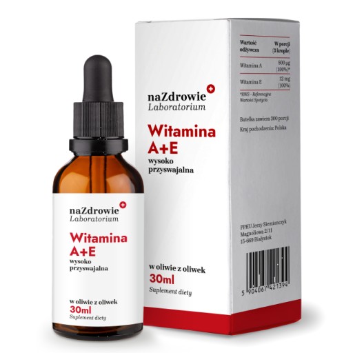 Na zdravie Vitamín A+E očné kvapky koža 30ml