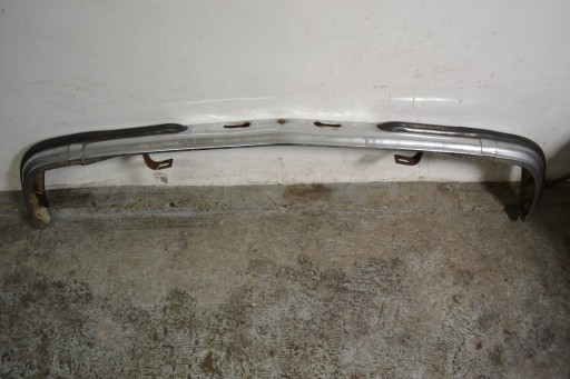 Mercedes W123 Coupe Довгий хромований передній бампер