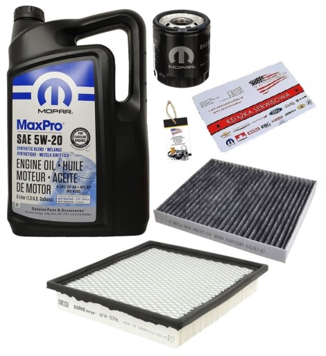 MOPAR 5W20 + ФИЛЬТРЫ DODGE AVENGER 2.4 08-14