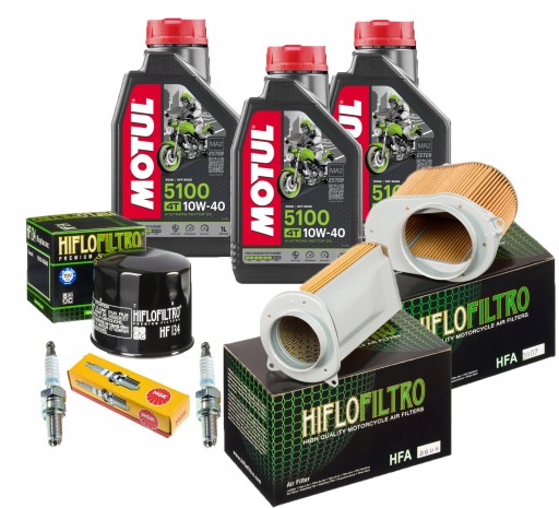 Масло для SUZUKI VS 750 85-86 INTRUDER Motul 5100 10w40 Фильтры Свечи зажигания NGK