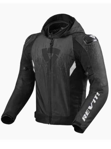 Текстильна куртка REV'IT! Quantum 2 H2O black-M