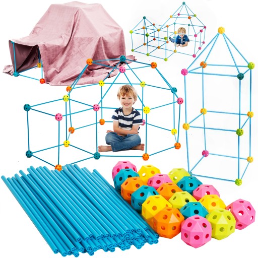 TENT BASE будівельні блоки будівельні труби XXL 68 ел.