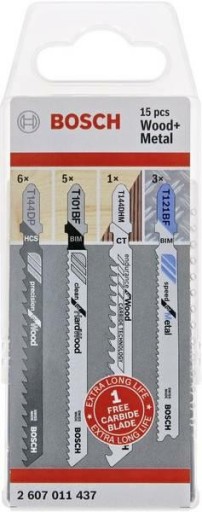 BOSCH BRZE.T НАБОР ДЕРЕВО/МЕТАЛЛ 14+1 шт.