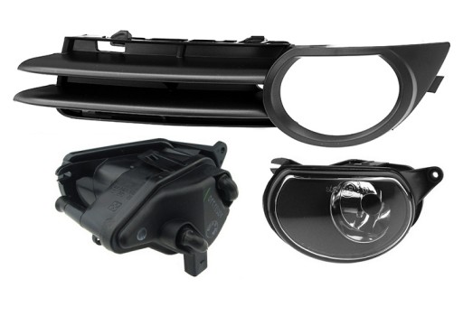 133129-E1 - Галоген + решітка AUDI A3 (8P), 2003-2008 л