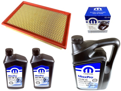 MOPAR SET 5W20 МАСЛО + ФІЛЬТРИ RAM 1500 2009-2012