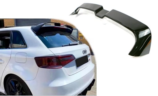 AD003010 - Спойлер Audi A3 8V OETTINGER Black ABS!