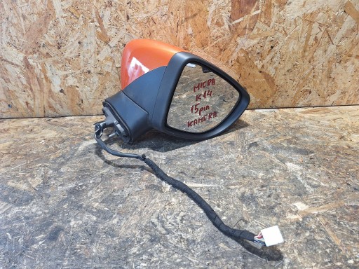 mirror right NISSAN MICRA K14 16- 15 PIN