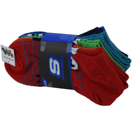 Členkové Ponožky Skechers S115172-RDMT veľ. 31-34