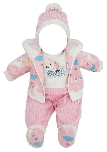 BABY ubranko BORN dla lalki BOBAS kurtka PAJAC 241