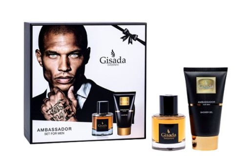 gisada ambassador for men woda perfumowana 50 ml   zestaw