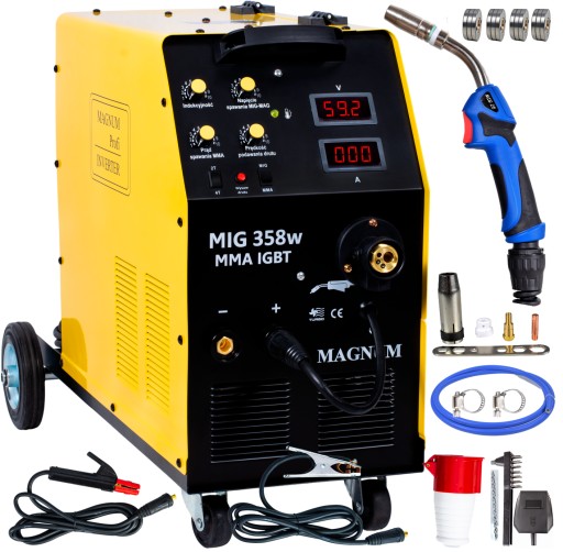 НАПІВАВТОМАТИЧНИЙ MIGOMAT MAGNUM MIG 358W MMA 350A