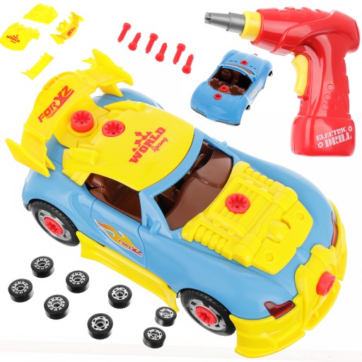 Машинка LandToys Bugatti на розбирання