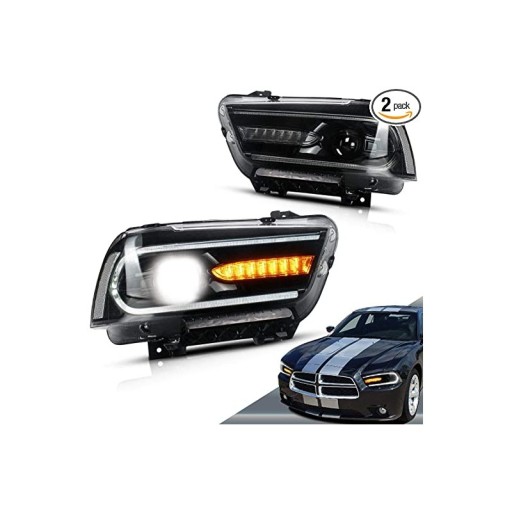 1 - Комплект фар CHARGER 2008-2014 гг.