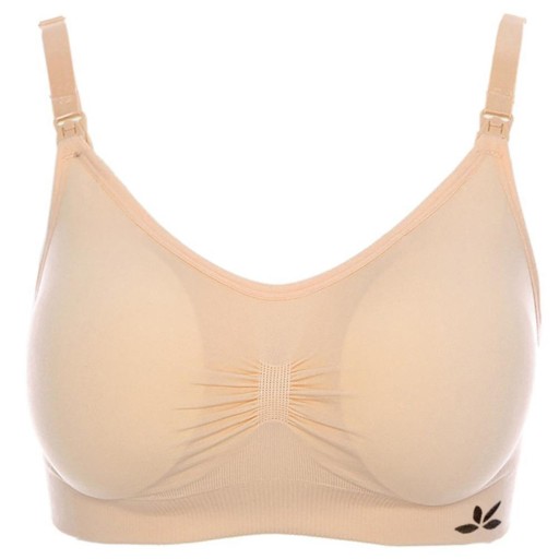М'який бюстгальтер для годування Blue Rose бежевий, розмір S/M